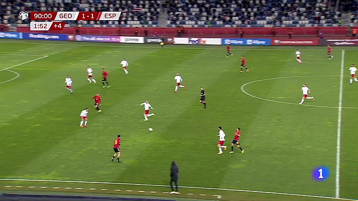 Georgia 1-2 España | Dani Olmo rescata a España en el tiempo añadido