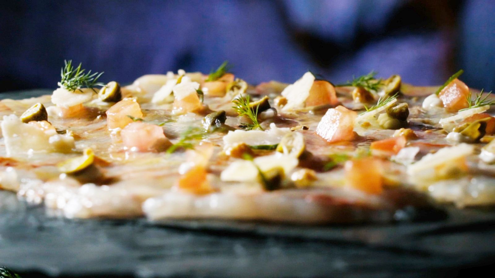 Las rutas D'Ambrosio - Carpaccio de gambas