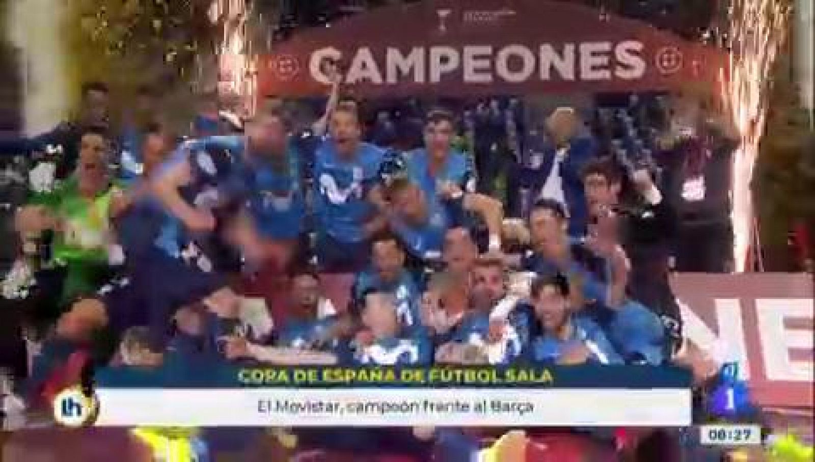 Movistar Inter, campeón de la Copa de Futsal