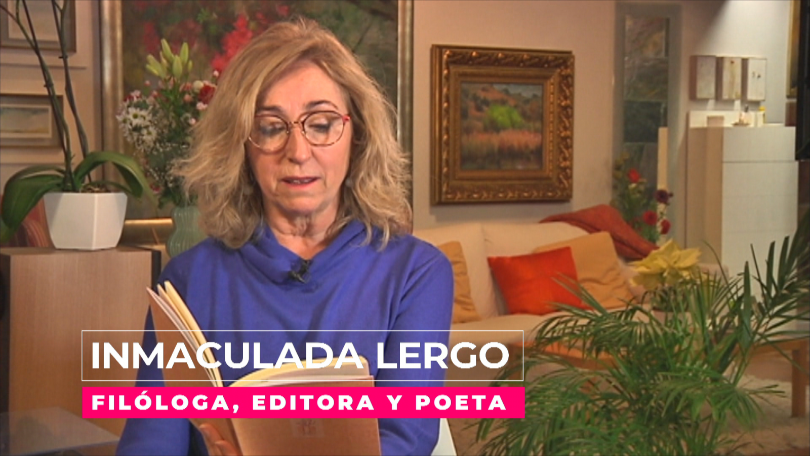 Inmaculada Lergo: una mujer de letras en todos los sentidos