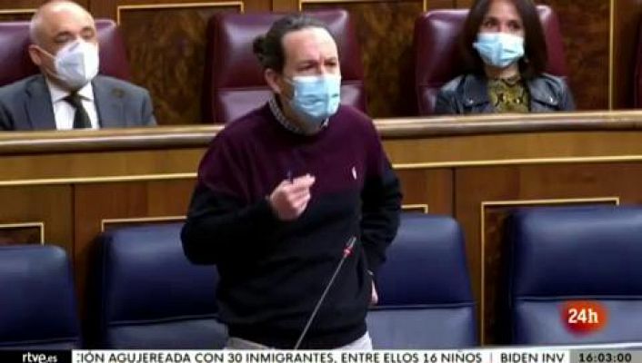 Parlamento - El adiós de Iglesias y la sesión de control