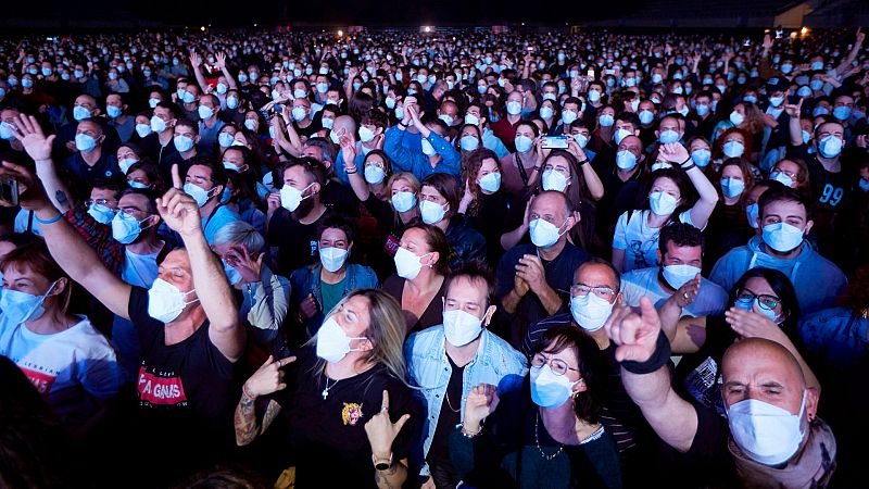 El concierto con 5.000 personas de público servirá para testar los eventos multitudinarios en pandemia