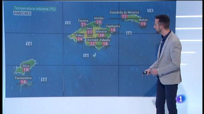 Informatiu Balear - El temps a les Illes Balears - 30/03/21