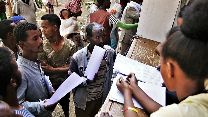 Miles de desplazados llegan a ciudades de Tigray para huir de la inseguridad