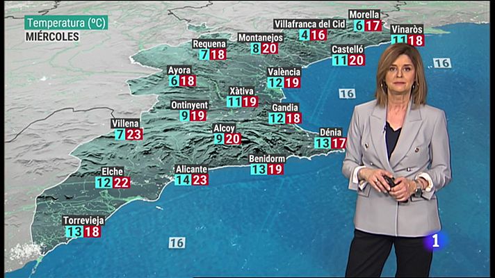 El tiempo en la Comunitat Valenciana - 30/03/21