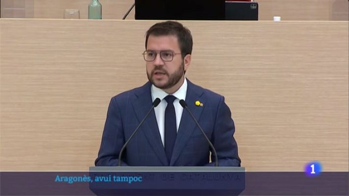 L'Informatiu - El Parlament tomba la investidura de Pere Aragonès