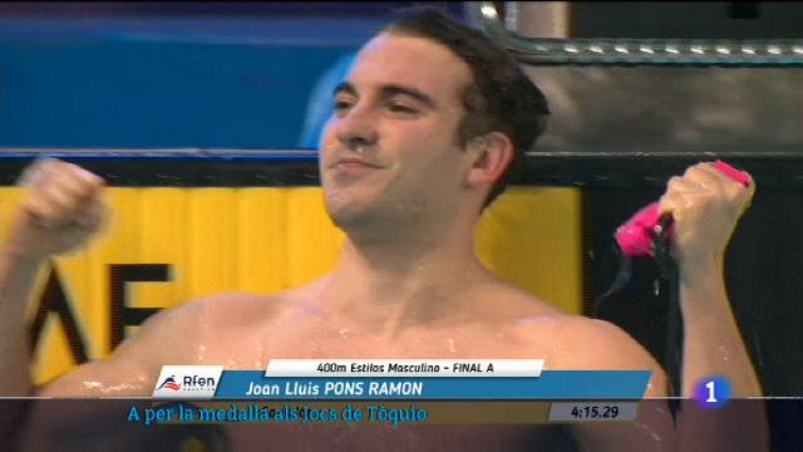 Joan Lluis Pons es classifica per als seus segons Jocs.