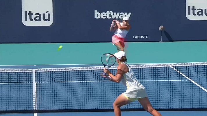 Tenis - WTA Torneo Miami. 1/4 Final: Barty - Sabalenka