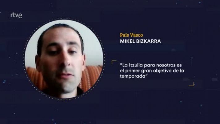 Mikel Bizkarra: "Ojalá pueda mantener este nivel durante toda la temporada"
