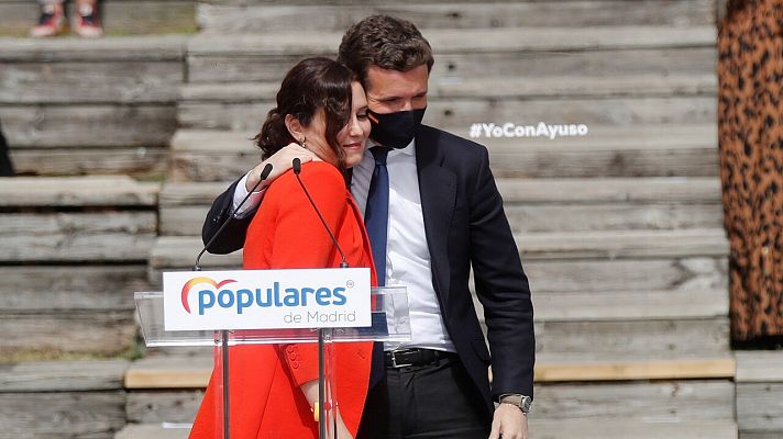 Telediario 1 - Los partidos se acusan mutuamente de aumentar la crispación tras el incidente de Iglesias