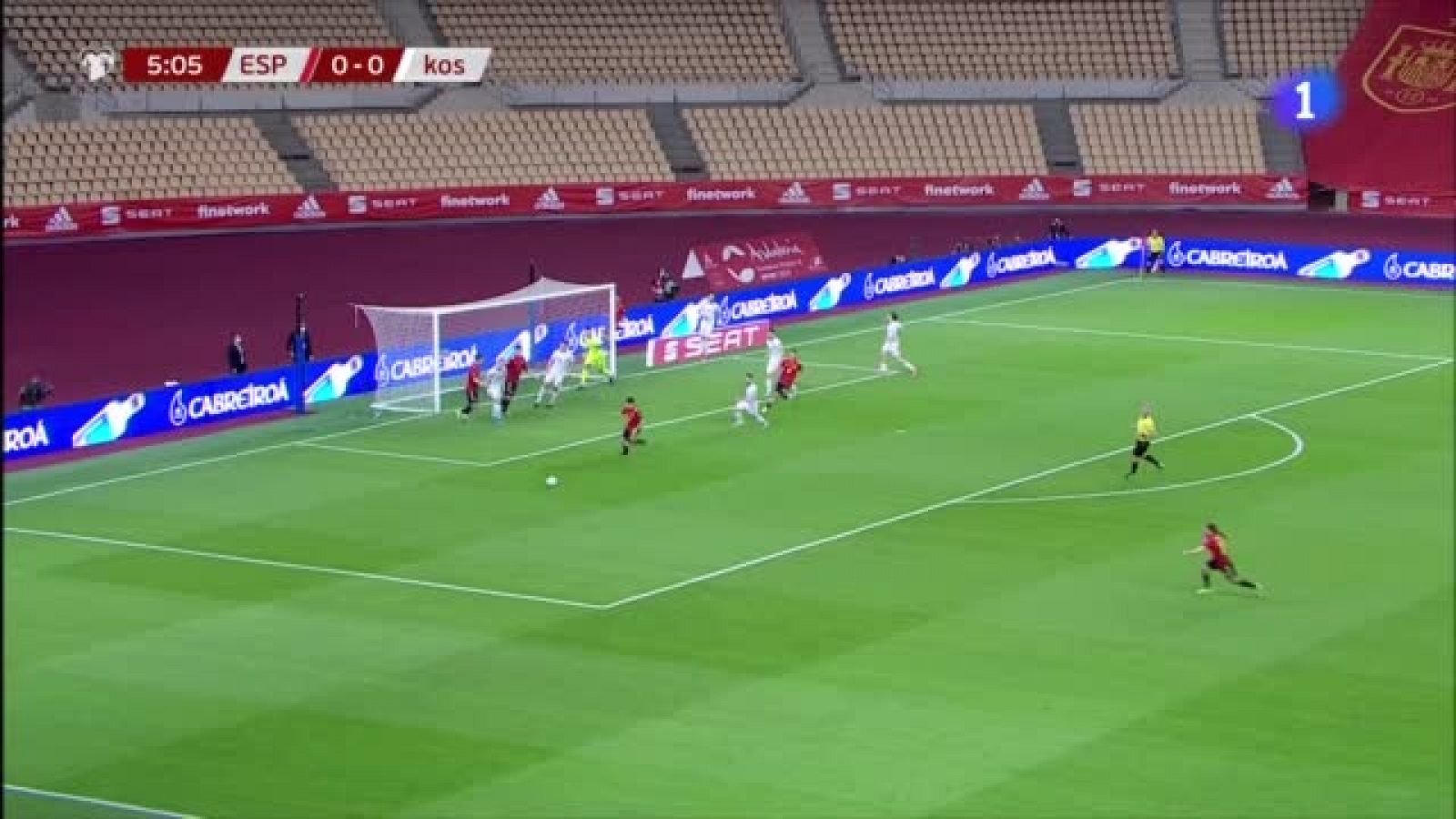 Resumen de los goles del España-F.F. de Kosovo