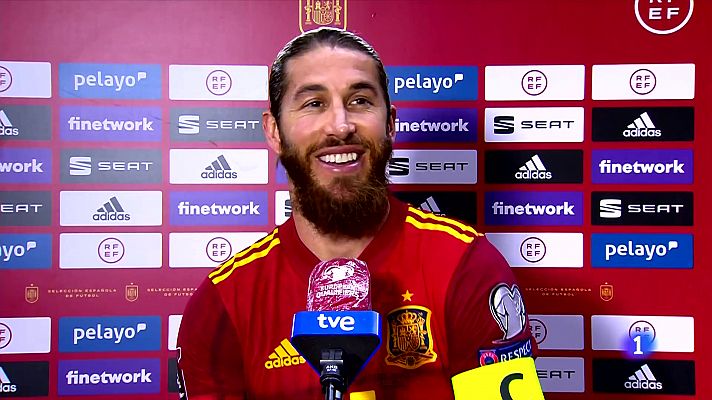 Telediario 1 - Ramos sufre una nueva lesión muscular tras la concentración con España