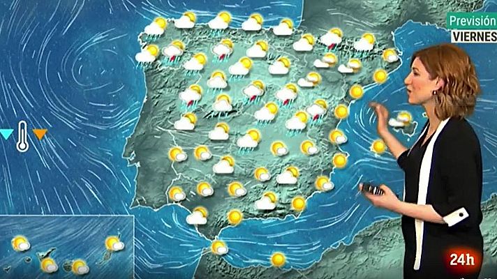 El tiempo - Ambiente típico de primavera, con temperaturas suaves