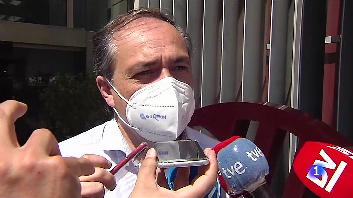 Telediario 1 - Los presidentes de la Real y el Athletic piden prudencia a las aficiones