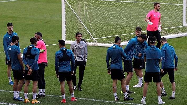Telediario 1 - Marcelino, en La Cartuja: "El primer recuerdo es de felicida