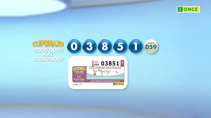 Sorteos ONCE - Sorteo ONCE - 02/04/21