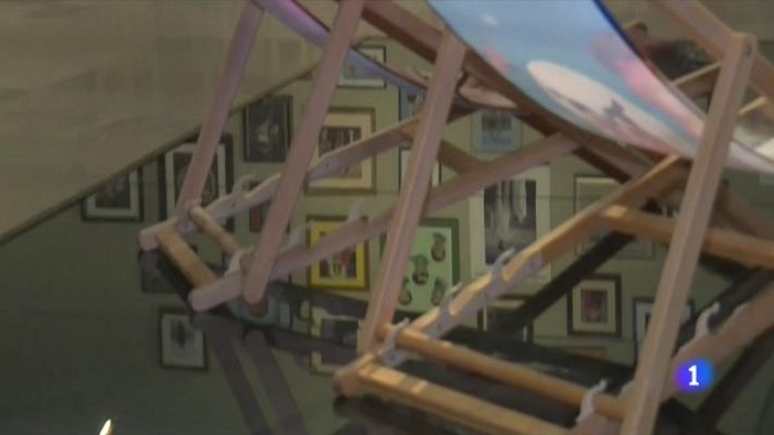 Telediario 1 - Exposición de la obra de Martin Parr