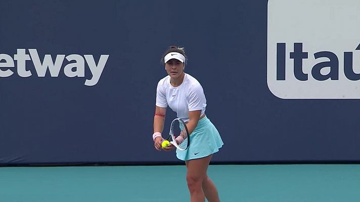 WTA Torneo Miami. Final: Barty - Andreescu