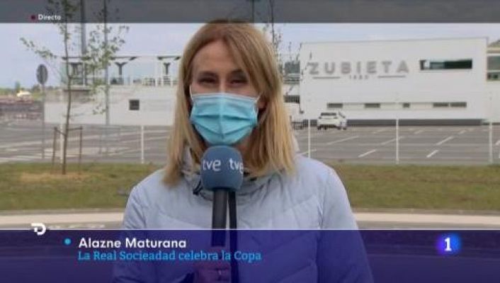 Telediario 1 - La Copa del Rey llega a Guipúzcoa entre importantes medidas de seguridad