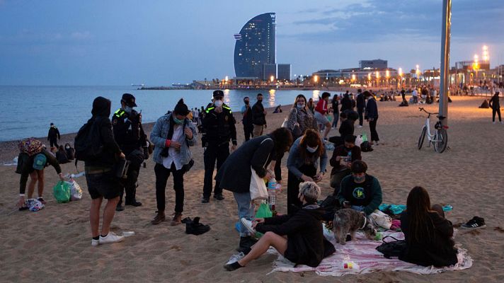 Telediario 1 - Telediario 2 en 4' - 04/04/21