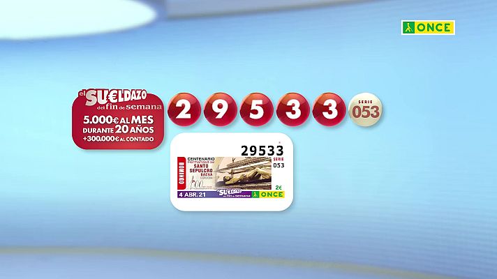 Sorteos ONCE - Sorteo ONCE - 04/04/21