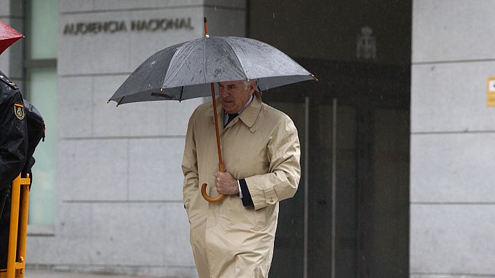 Telediario 1 - Bárcenas sale de la cárcel para un permiso de seis días