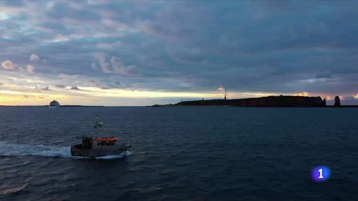 La isla alemana de Helgoland, un paraíso para los futboleros