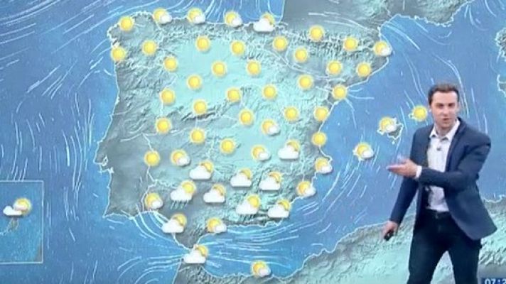 Telediario 1 - La Aemet prevé cielos despejados y ascenso notable de temperaturas en la Comunidad Valenciana