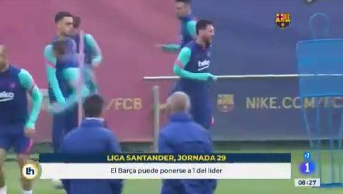 El Barça recibe a un mermado Valladolid con el Clásico a la vista