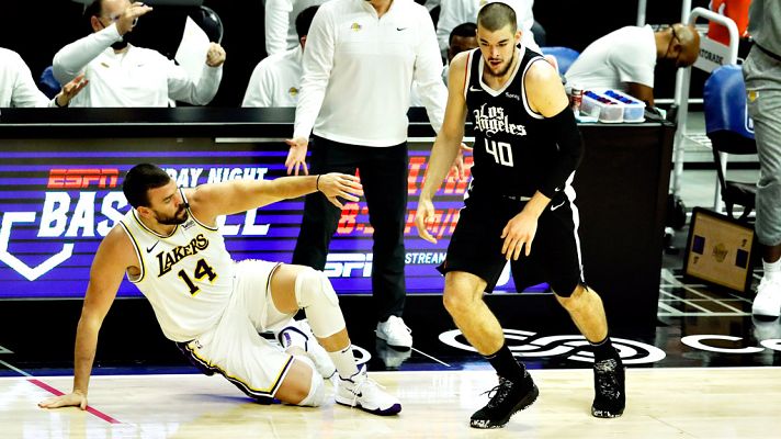 Telediario 1 - Los Clippers apalizan a unos Lakers que siguen mermados por las lesiones