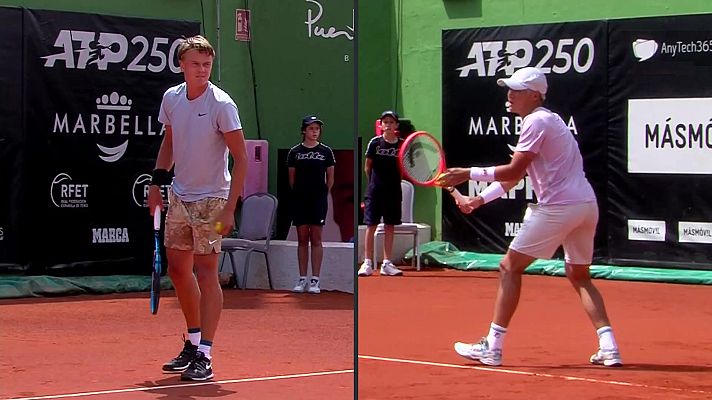 Tenis - ATP 250 Torneo Marbella: H. Rune - S. Kwon