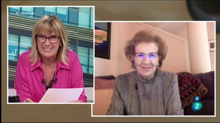 Cafè d'idees - Margarita del Val (CSIC) descarta l'opció del passaport sanitari perquè "les persones vacunades poden contagiar"