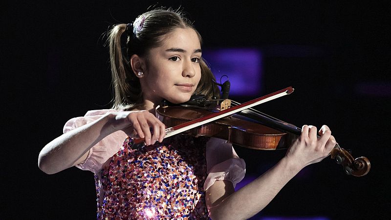 Sofía pone a bailar a todo el plató de Prodigios con su  "Tico, tico"