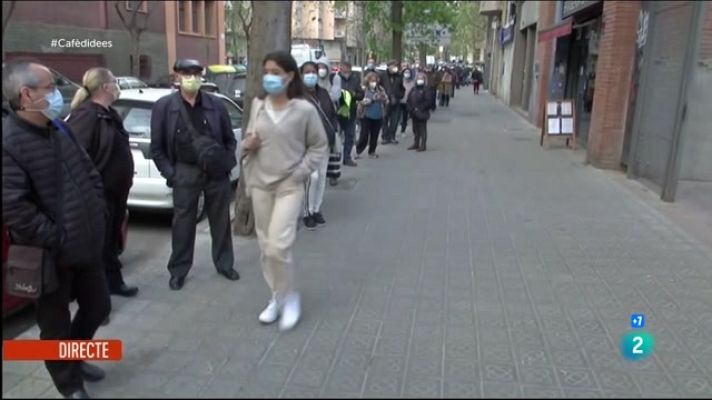 Cafè d'idees - Amb els 193.050 vaccins de Pfizer s'acabaria amb la injecció de primeres dosis a majors de 80 anys