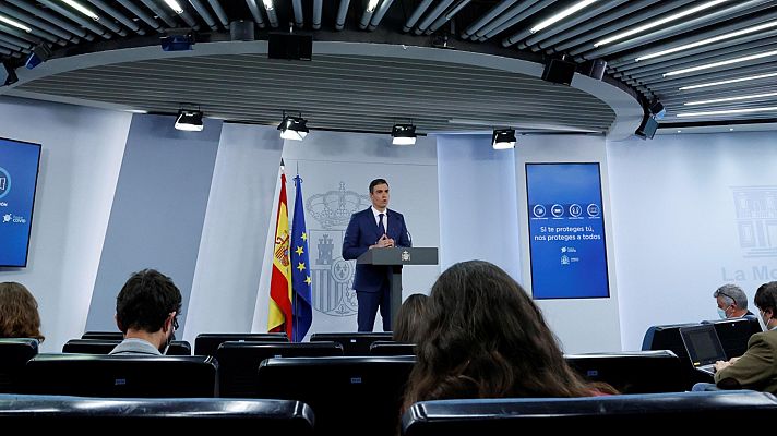 Sánchez prevé que a finales de agosto habrá 33 millones de personas vacunadas en España