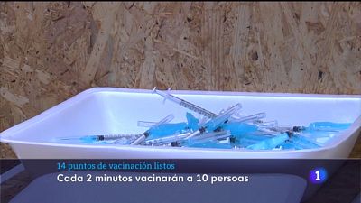 En seis das vacinaranse 145.000 persoas de 60 a 65 anos e de 75 a 79