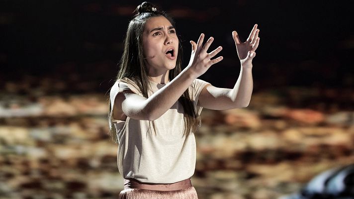 Prodigios - Lorena emociona Prodigios con su gran voz