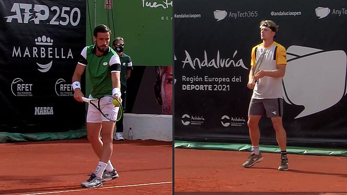 Tenis - ATP 250 Torneo Marbella: Davidovich - Dzumhur