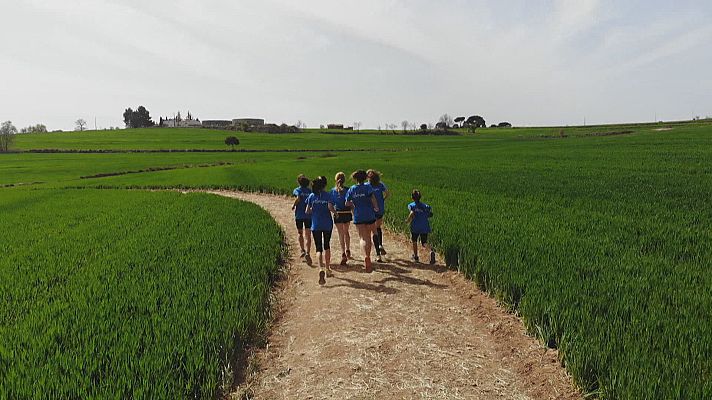 Telediario 1 - La pista atlética de Caserras, Barcelona, inspirada en Kenia