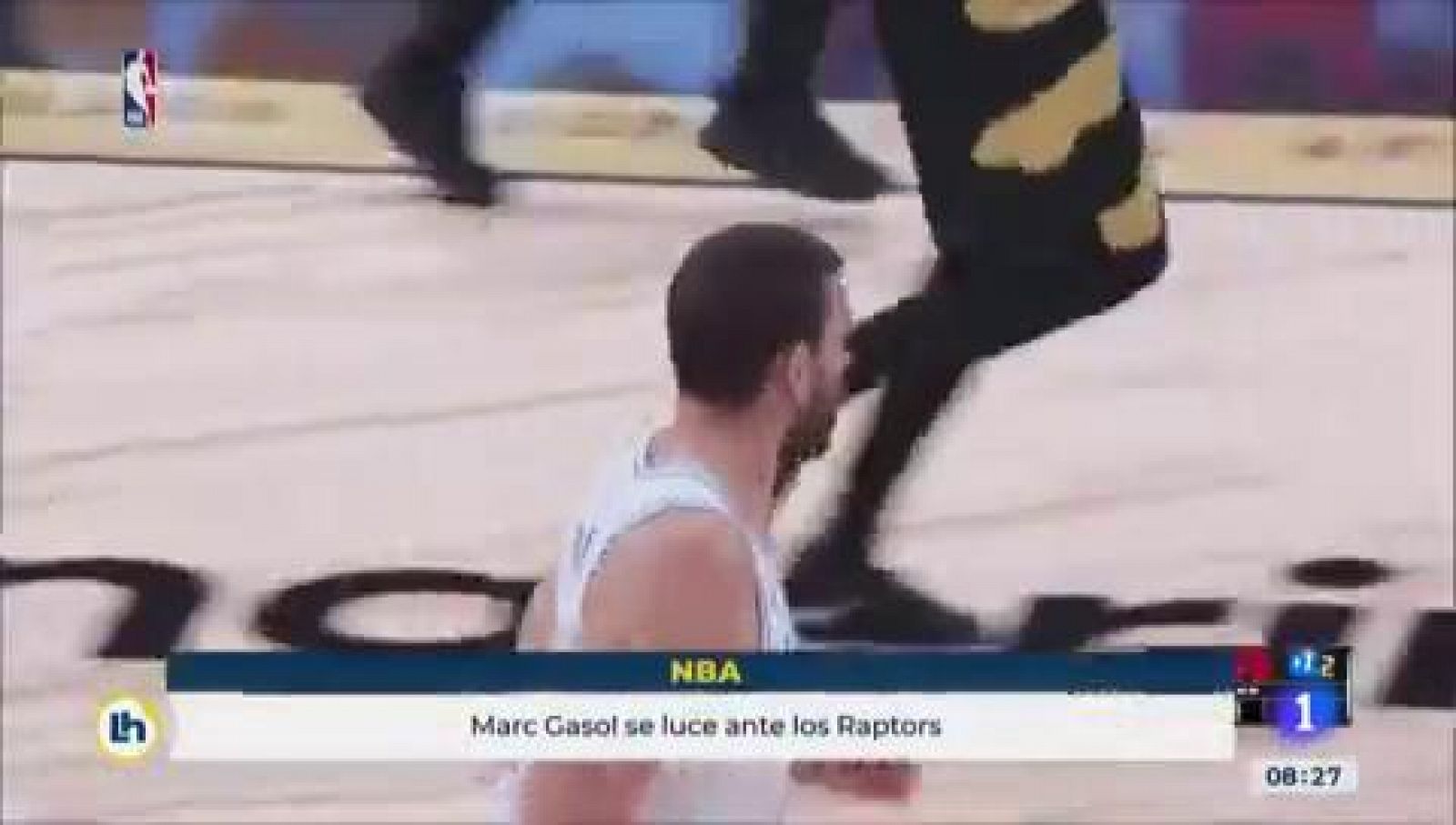 NBA | Marc Gasol brilla ante sus excompañeros de los Raptors