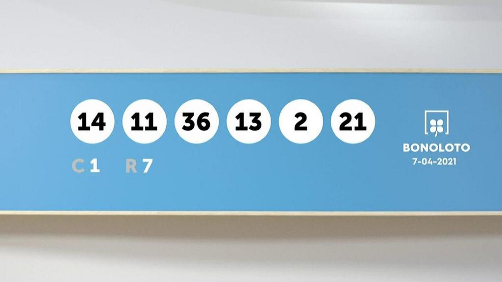 Sorteo de la Lotería Bonoloto del 07/04/2021 - Ver ahora