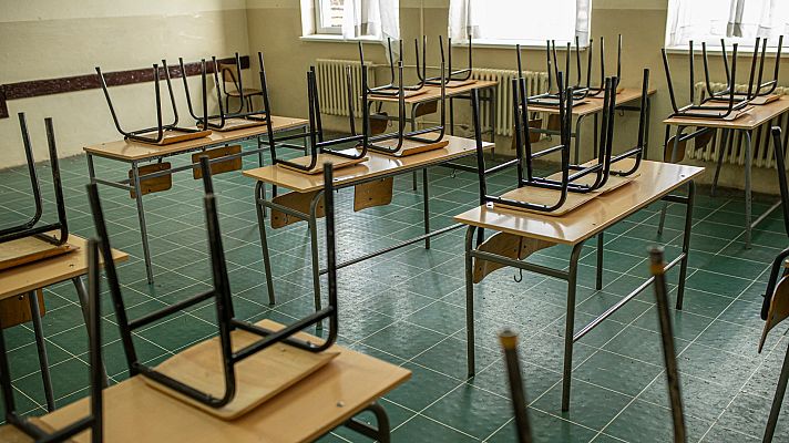 Telediario 1 - MICA Lite: el semáforo que mide la calidad del aire en las aulas de Navarra