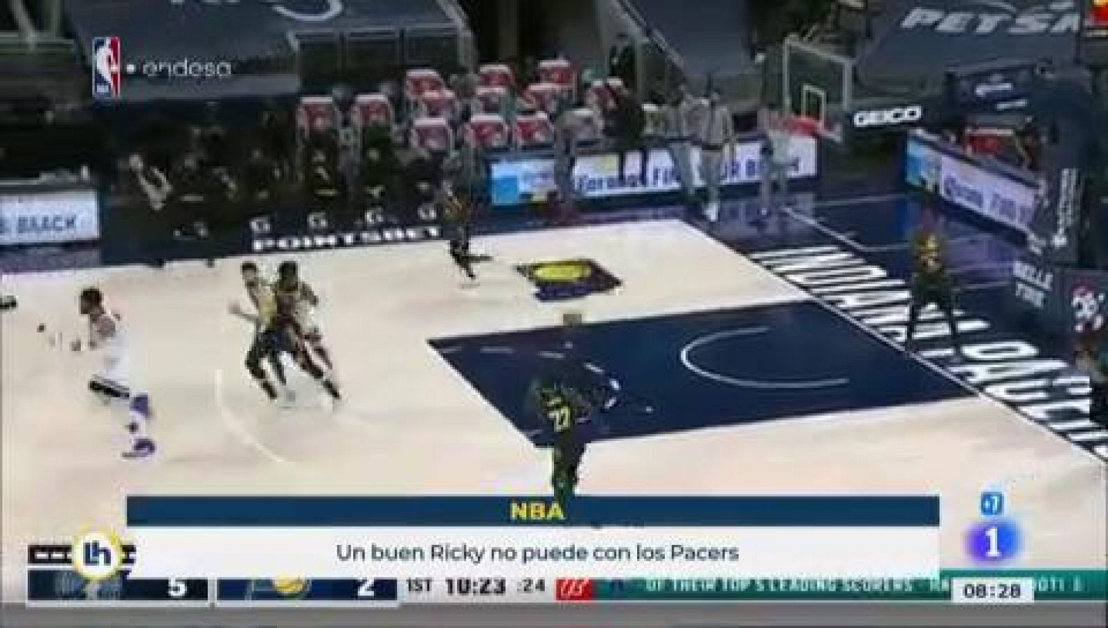 Derrota de 'Wolves' ante Pacers pese a un buen Ricky Rubio - Informativo 24h | Ver