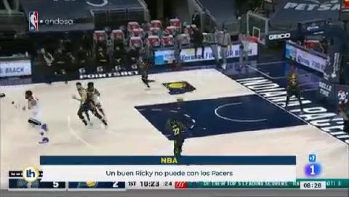 Informativo 24h - Los 'Wolves' no pueden con Pacers pese a la buena actuación de Ricky Rubio