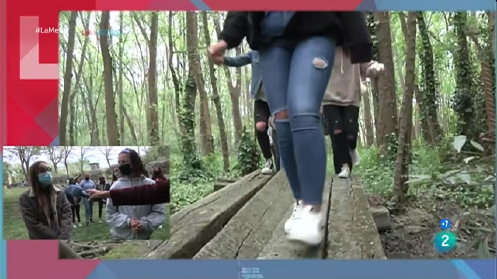 Entrevista a joves de GreenPala, guanyadores del Premi Joves pel demà, amb una proposta d'arranjament de la zona del molí de Palafolls