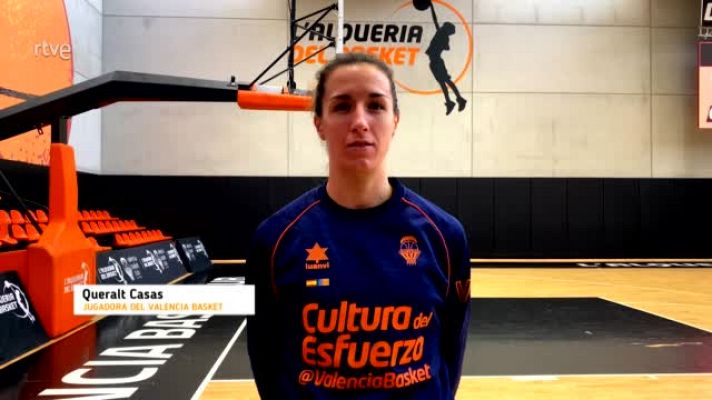 Baloncesto en RTVE - Queralt Casas: "Lo bueno es poder llegar a la final y ganarla"