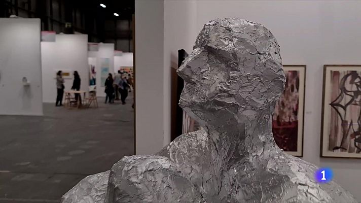 Se inaugura 'Estampa 2021', la primera feria de arte desde el confinamiento de marzo de 2020