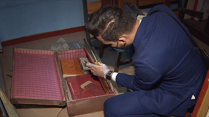 Telediario 1 - El trabajo de los 'caza herederos': en busca de la última rama del árbol genealógico