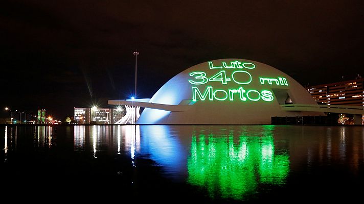 Telediario 1 - Brasil rebasa los 4.200 muertos diarios y vuelve a encadenar un nuevo máximo de fallecidos por coronavirus