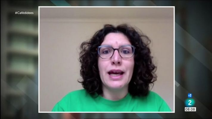 L'Informatiu - Lucía Delgado (PAH): "No es pot consentir que es faci fora a famílies vulnerables en plena pandèmia"